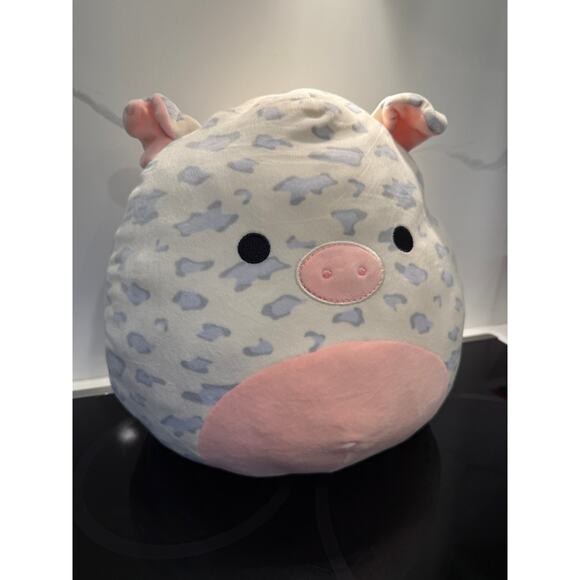 Squishmallow Rosie the Pig 12” Plush Pink Gray Spotted Ultra Soft - Picture 4 of 4